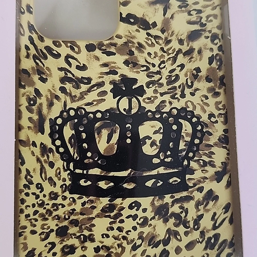 Juicy Couture Crown Iphone 12 Cellphone Cover New